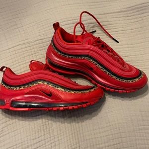Nike Red Leopard Air Max 97s